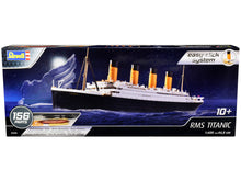 Load image into Gallery viewer, Level 2 Easy Click Model Kit RMS Titanic Passenger Liner Ship 1/600 Scale Model by Revell Revell
