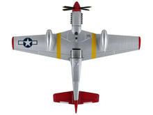 Load image into Gallery viewer, North American P-51D Mustang Fighter Aircraft #62 &quot;Bunny&quot; United States Army Air Force 1/100 Diecast Model Airplane by Postage Stamp Postage Stamp
