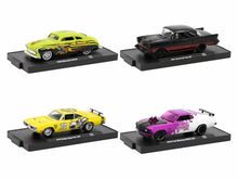 Load image into Gallery viewer, &quot;Auto-Drivers&quot; Set of 4 pieces in Blister Packs Release 102 Limited Edition to 7500 pieces Worldwide 1/64 Diecast Model Cars by M2 Machines M2
