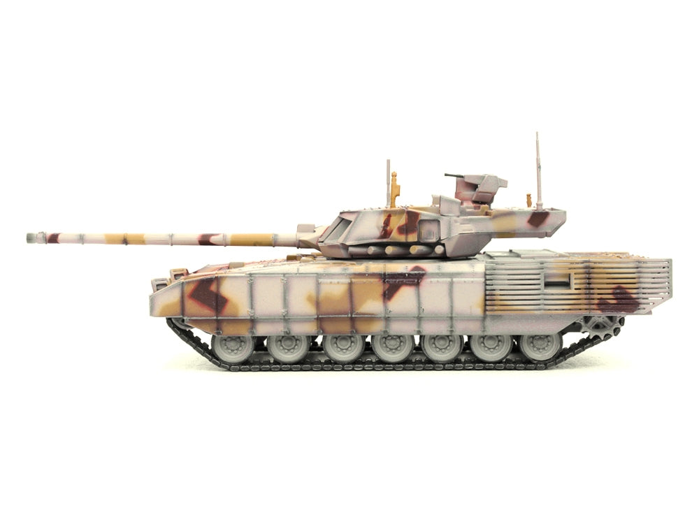 Russian T14 Armata MBT (Main Battle Tank) Multi-Desert Camouflage "Armor Premium" Series 1/72 Diecast Model by Panzerkampf Panzerkampf