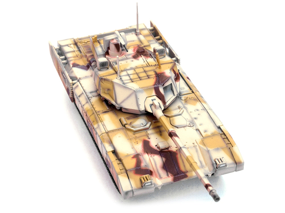 Russian T14 Armata MBT (Main Battle Tank) Multi-Desert Camouflage "Armor Premium" Series 1/72 Diecast Model by Panzerkampf Panzerkampf