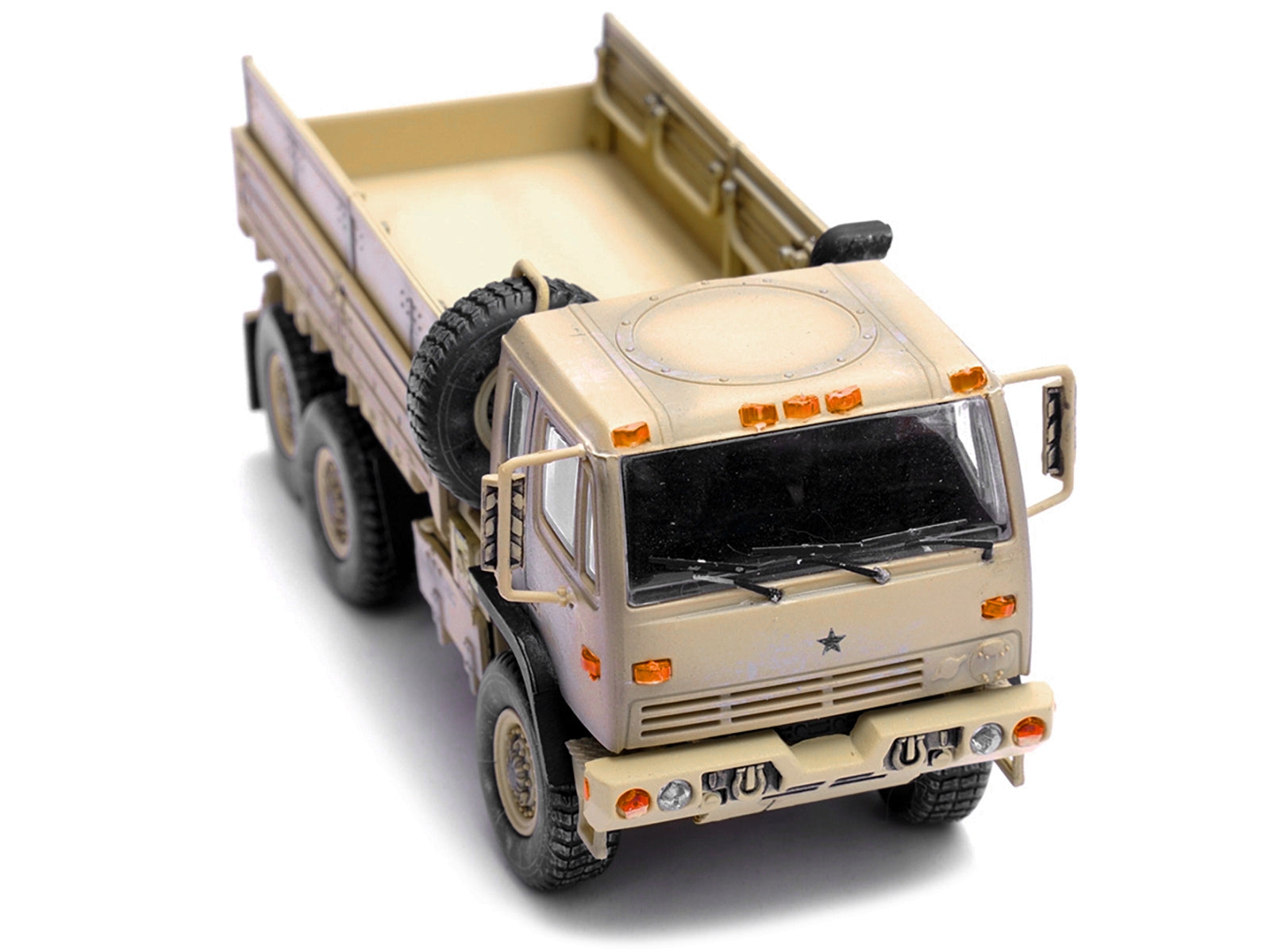 M1083 MTV (Medium Tactical Vehicle) Standard Cargo Truck Desert Camouflage "US Army" "Armor Premium" Series 1/72 Diecast Model by Panzerkampf Panzerkampf