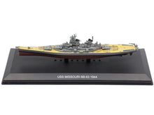 Load image into Gallery viewer, USS Missouri BB-63 Battleship (1944) 1/1250 Diecast Model by Legendary Battleships Legendary Battleships
