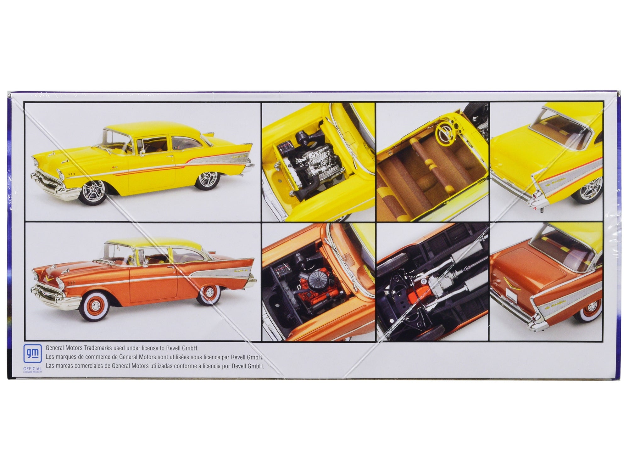 Level 5 Model Kit 1957 Chevrolet Bel Air 2-in-1 Kit 1/25 Scale Model by Revell Revell