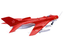 Load image into Gallery viewer, Mikoyan-Gurevich MiG-19S Farmer C Fighter Aircraft &quot;Yellow 45&quot; &quot;VVS Display Team Soviet Air Force Kubinka Air Base&quot; (1960) &quot;Wing&quot; Series  1/72 Diecast Model by Panzerkampf Panzerkampf
