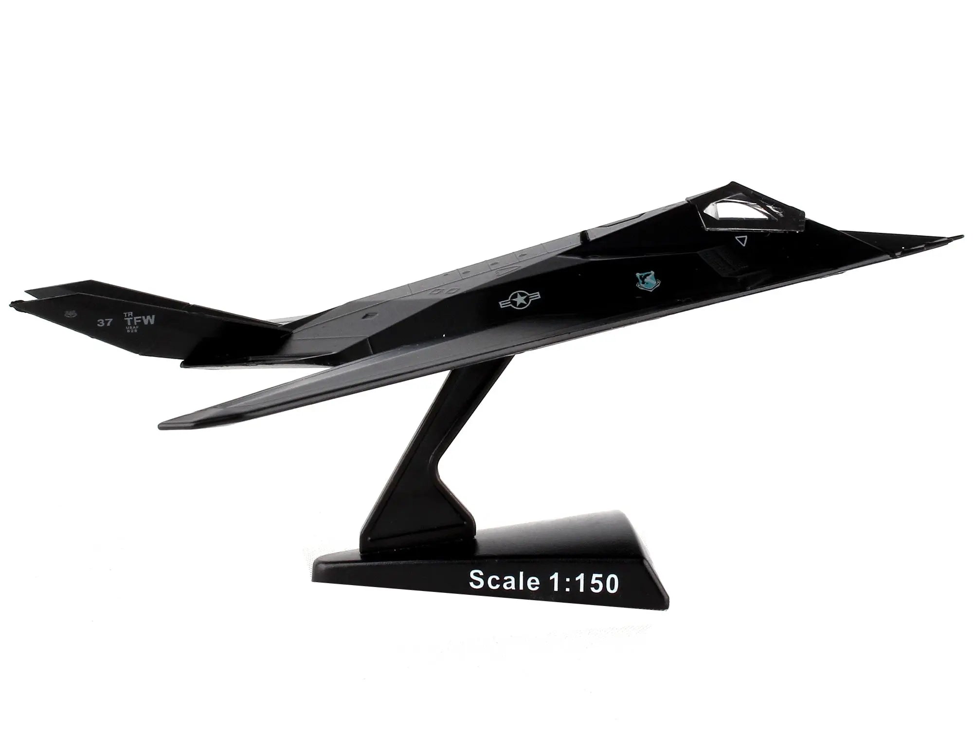 Lockheed F-117 Nighthawk Stealth Aircraft "United States Air Force" 1/150 Diecast Model Airplane by Postage Stamp Postage Stamp