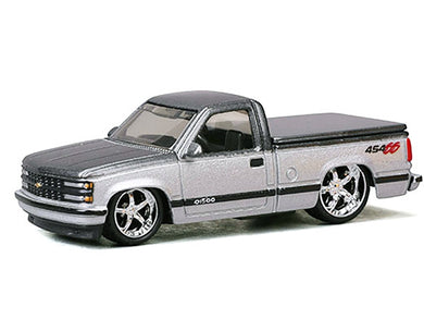 1993 Chevrolet 454 SS Pickup Truck Dark Gray Metallic and Silver 