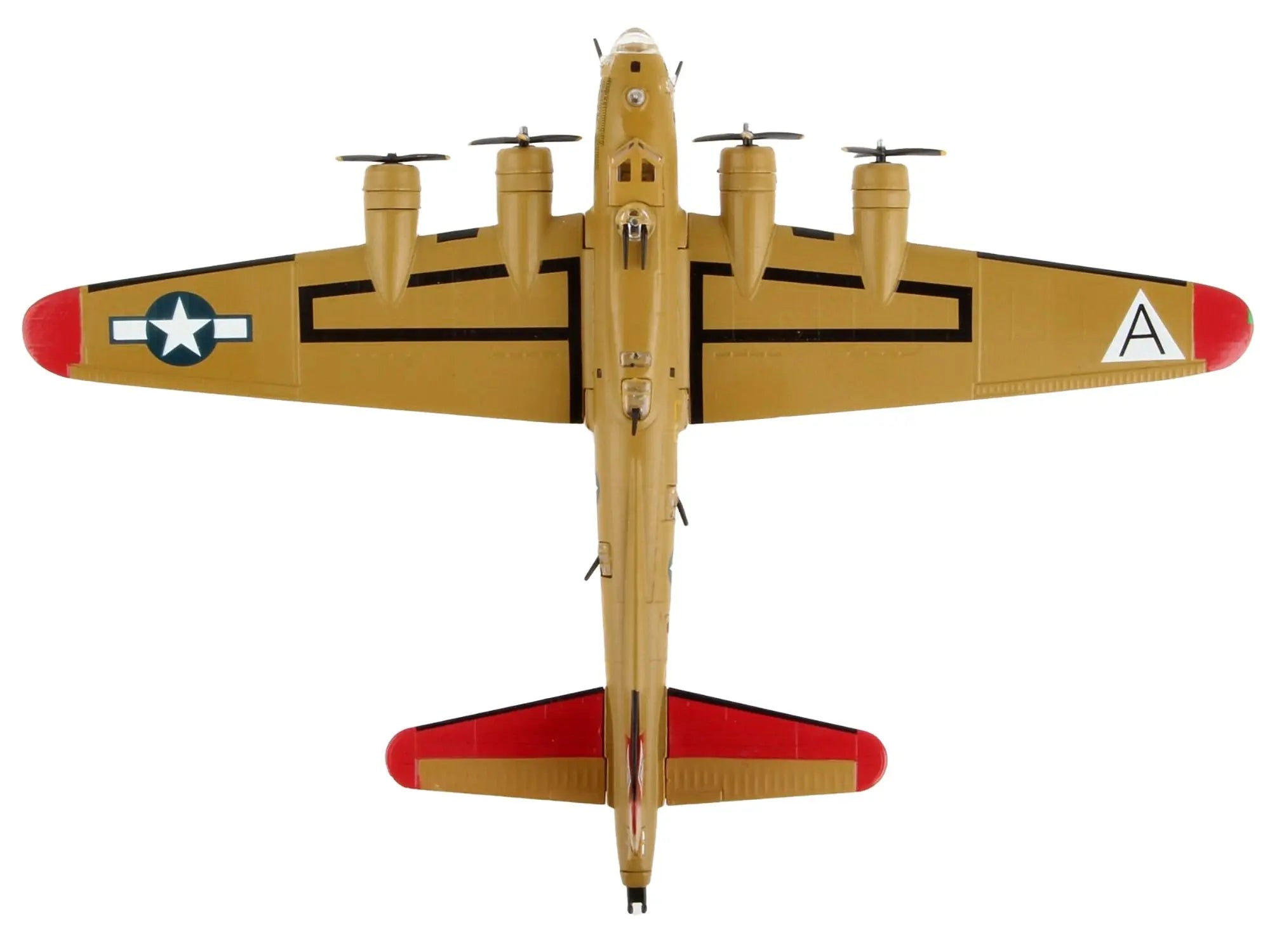 Boeing B-17G Flying Fortress Bomber Aircraft "Nine-O-Nine" United States Army Air Corps 1/155 Diecast Model Airplane by Postage Stamp Postage Stamp