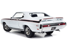 Load image into Gallery viewer, 1970 Buick GSX Apollo White with Black and Red Stripes &quot;Muscle Car &amp; Corvette Nationals&quot; (MCACN) &quot;American Muscle&quot; Series 1/18 Diecast Model Car by Auto World Autoworld
