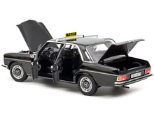 Load image into Gallery viewer, 1968 Mercedes-Benz 200 Taxi Black 1/18 Diecast Model Car by Norev Norev
