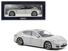 Load image into Gallery viewer, 2009 Porsche Panamera Turbo Silver Metallic 1/18 Diecast Model Car by Norev Norev
