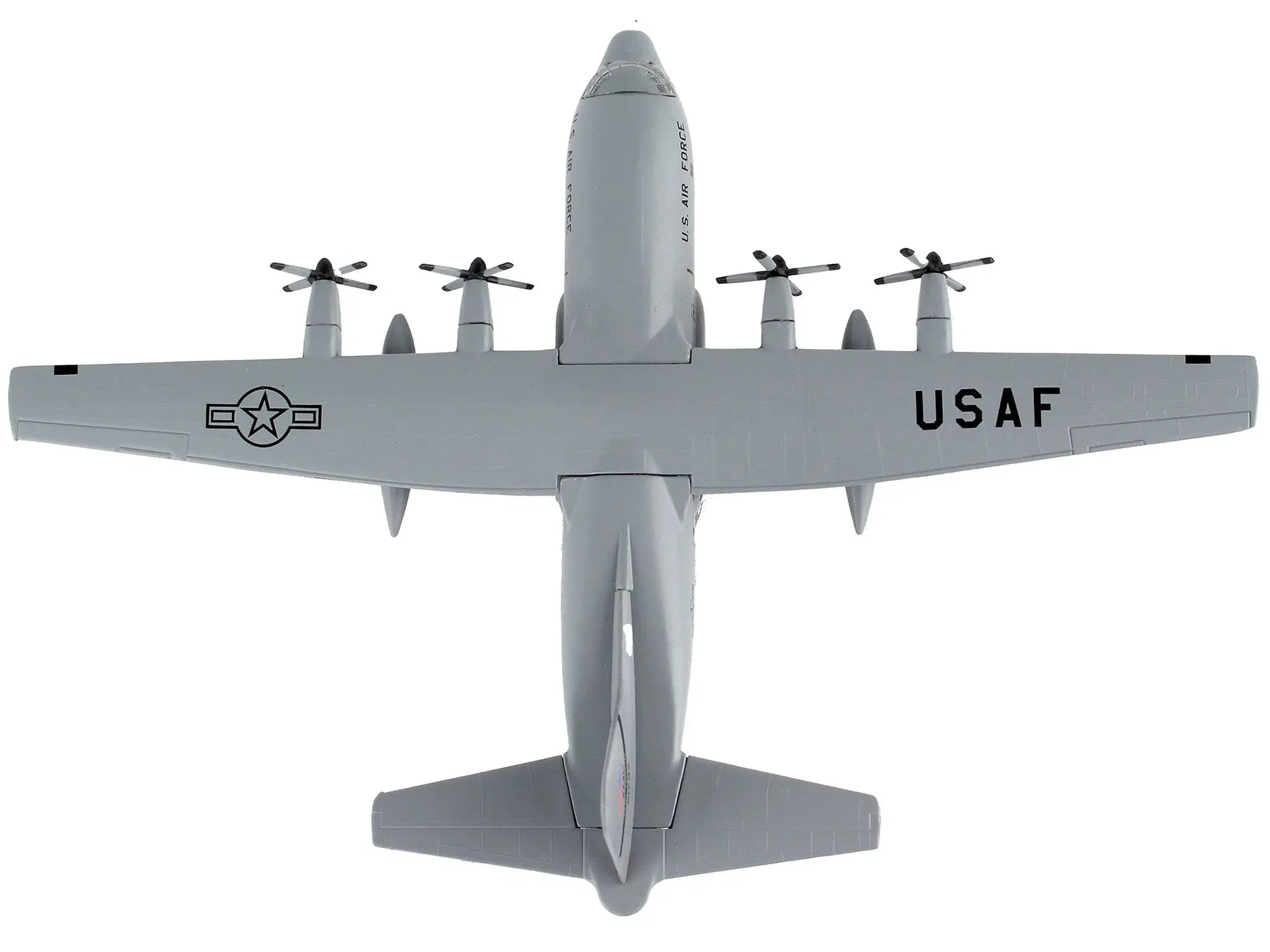 Lockheed C-130 Hercules Transport Aircraft "Spare 617" United States Air Force 1/200 Diecast Model Airplane by Postage Stamp Postage Stamp