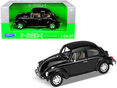 Volkswagen Beetle Black 1/24-1/27 Diecast Model Car by Welly Welly