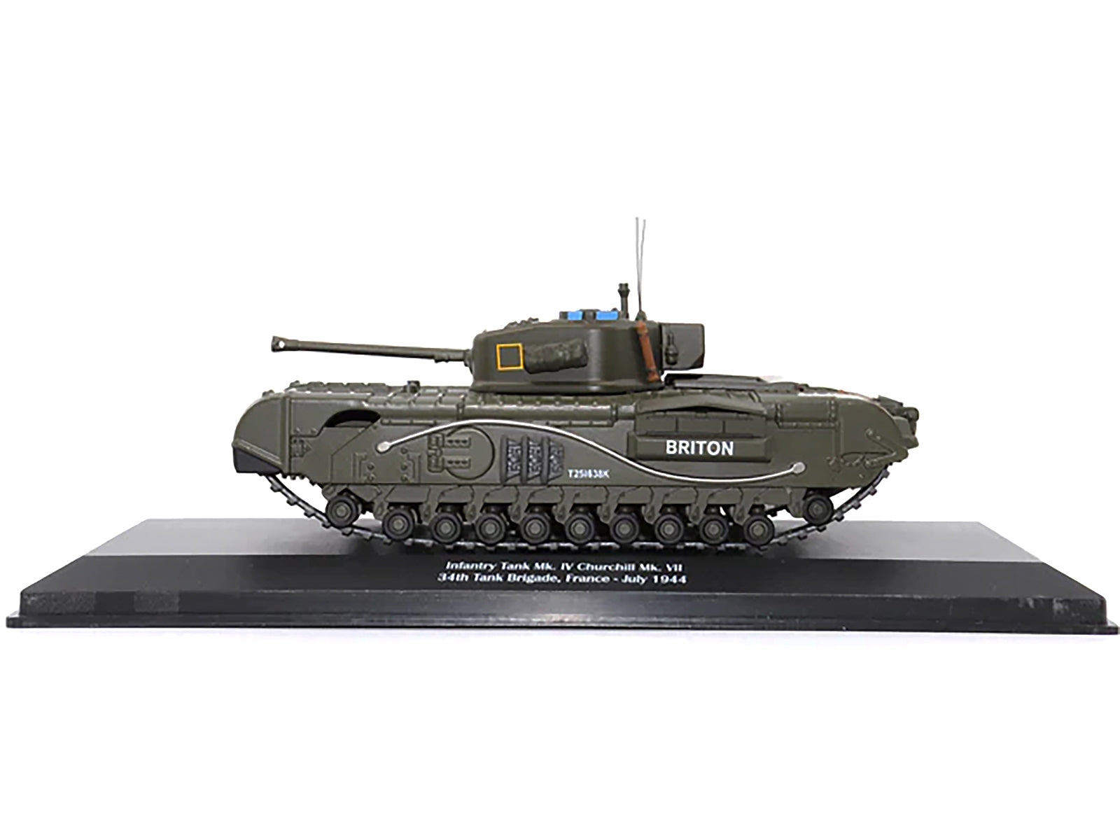 Infantry Tank Mk. IV Churchill Mk. VII "Briton" "UK 34th Tank Brigade France July 1944" 1/43 Diecast Model by AFVs of WWII AFV's of WWII