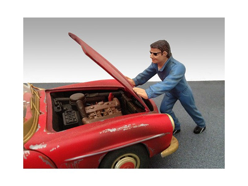 Mechanic Ken Figurine for 1/18 Scale Models by American Diorama American Diorama