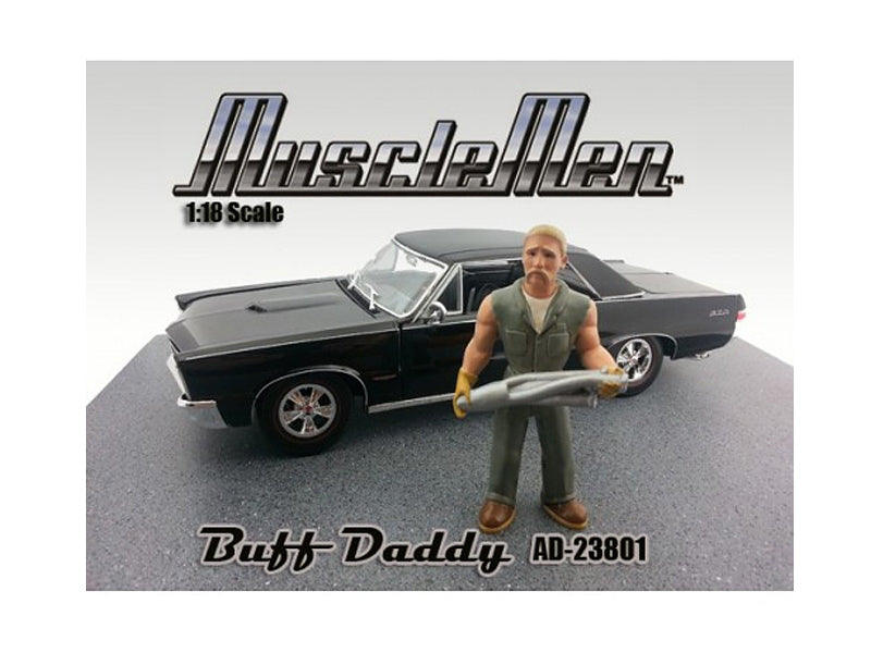 Musclemen Buff Daddy Figure for 1:18 Diecast Car Models by American Diorama American Diorama