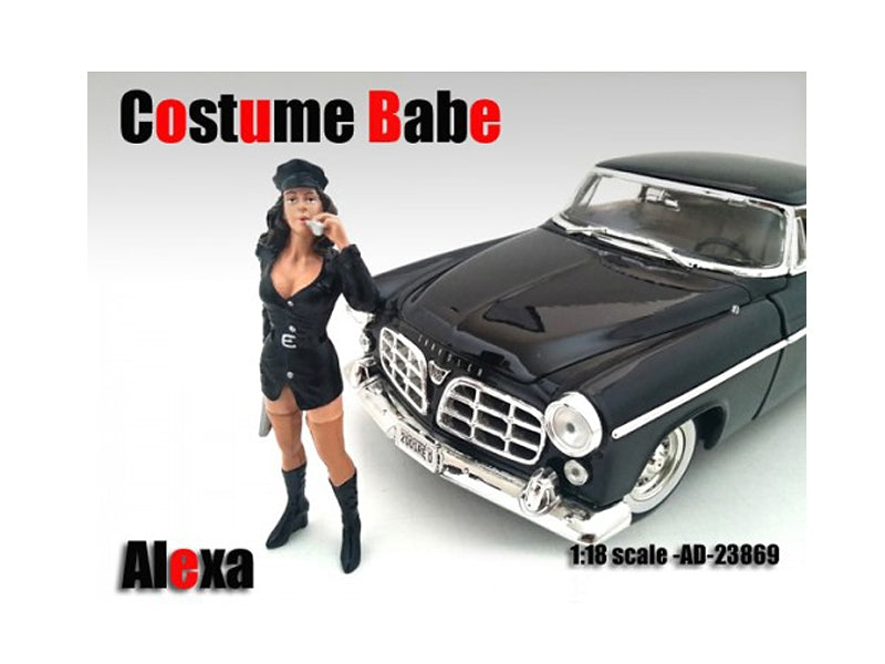 Costume Babe Alexa Figure For 1:18 Scale Models by American Diorama American Diorama