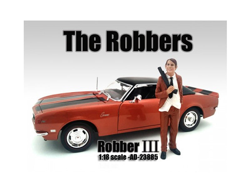 "The Robbers" Robber III Figure For 1:18 Scale Models by American Diorama American Diorama