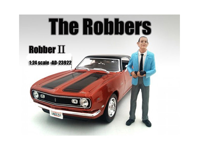 "The Robbers" Robber II Figure For 1:24 Scale Models by American Diorama American Diorama