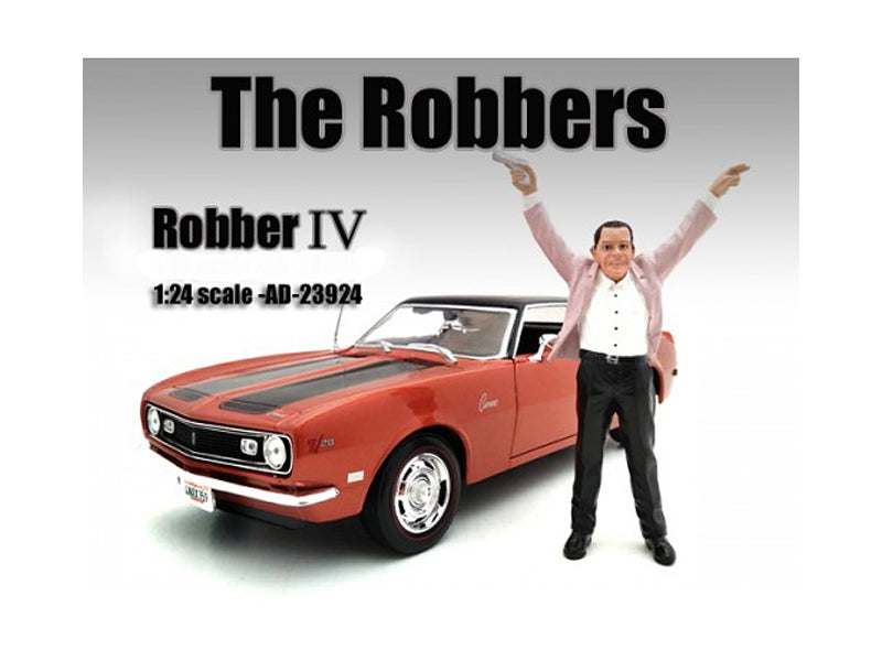 "The Robbers" Robber IV Figure For 1:24 Scale Models by American Diorama American Diorama