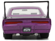 Load image into Gallery viewer, 1969 Dodge Charger Daytona Purple Metallic with Black Tail Stripe &quot;Bigtime Muscle&quot; Series 1/24 Diecast Model Car by Jada Jada
