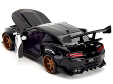 Load image into Gallery viewer, 2016 Chevrolet Camaro Widebody Black and White &quot;Drift Patrol&quot; &quot;Wide Body&quot; Series 1/24 Diecast Model Car by Jada Jada
