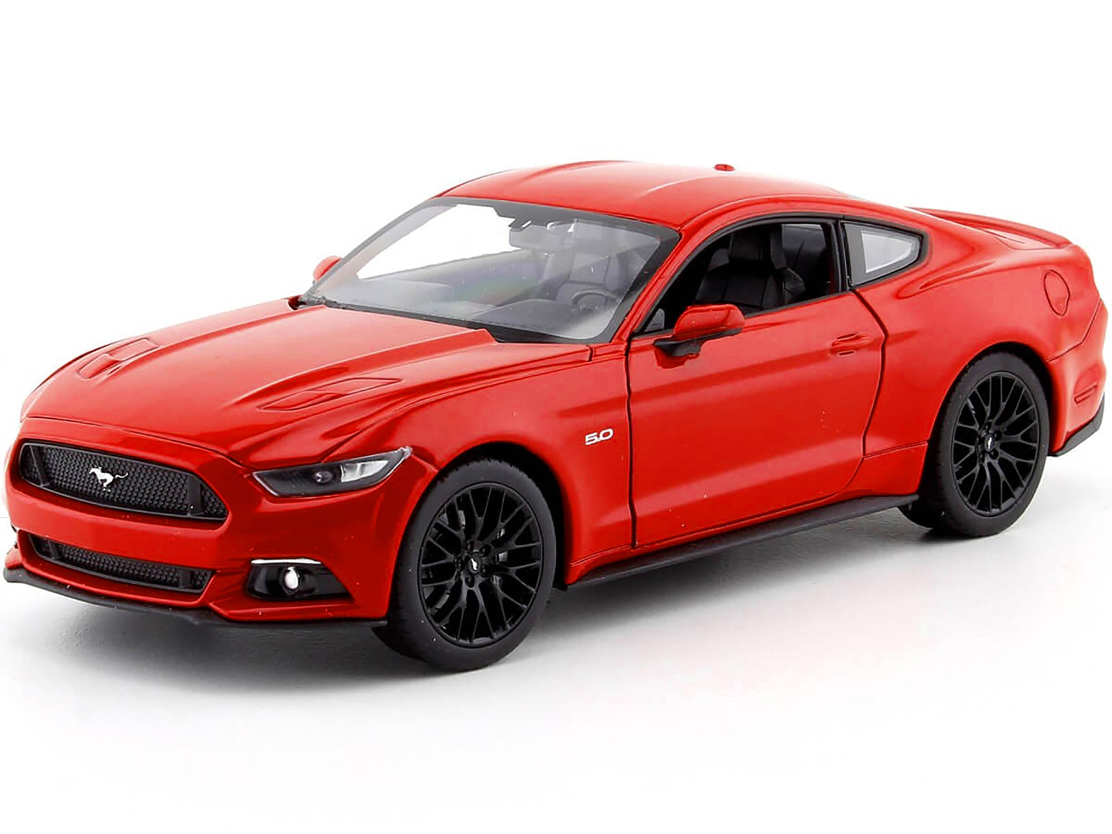 2015 Ford Mustang GT 5.0 Red "NEX Models" Series 1/24 Diecast Model Car by Welly Welly