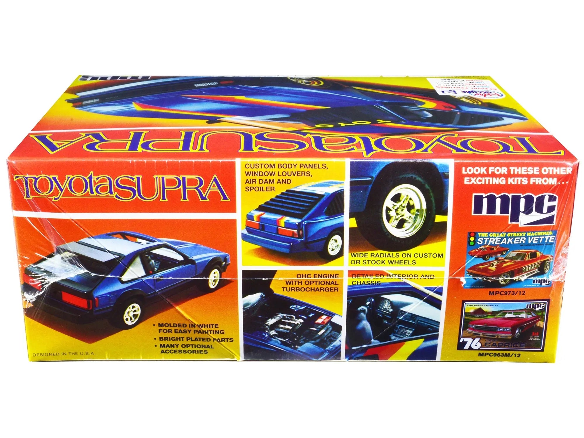 Skill 2 Model Kit 1983 Toyota Celica Supra 1/25 Scale Model Car by MPC MPC