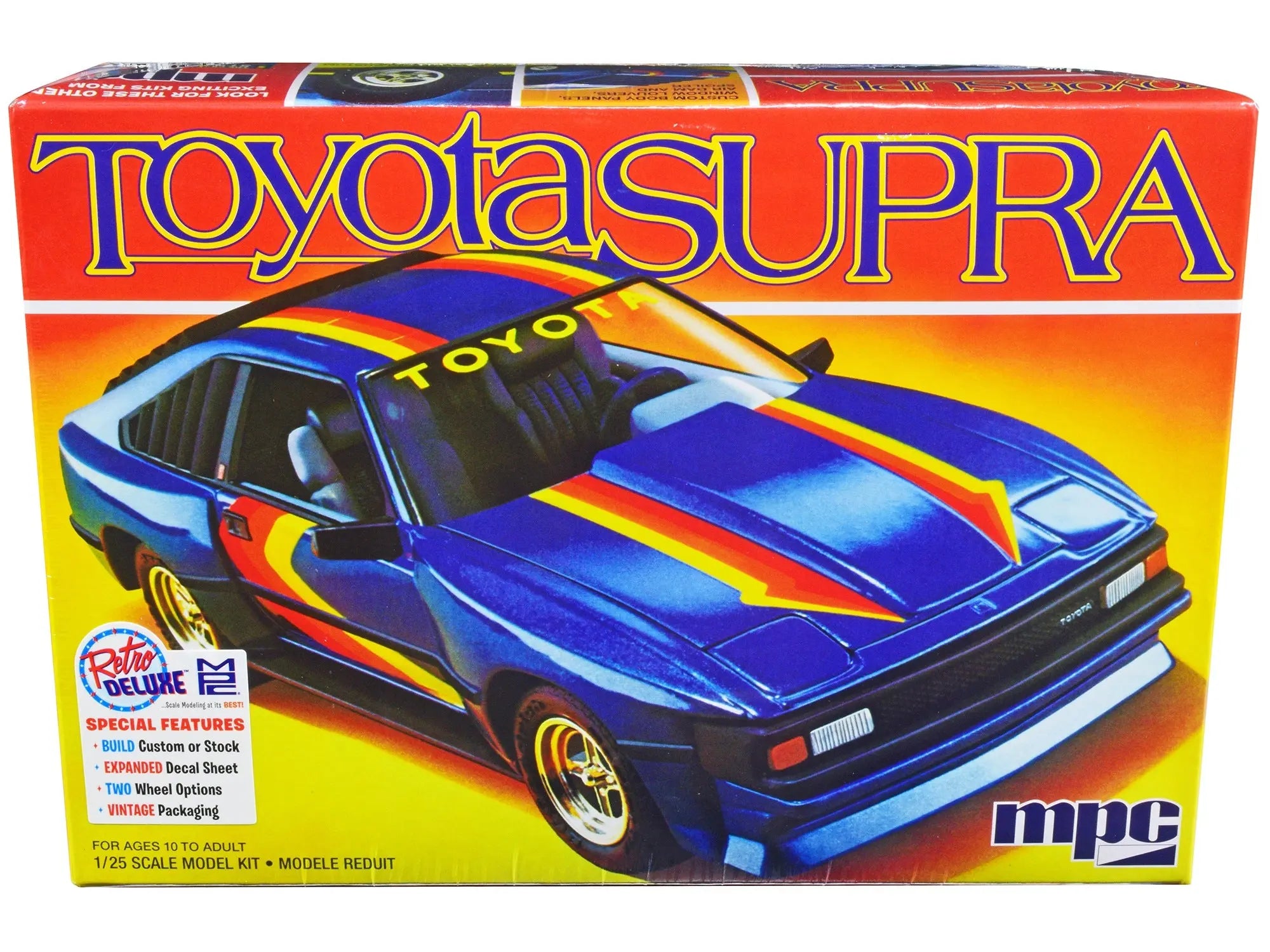 Skill 2 Model Kit 1983 Toyota Celica Supra 1/25 Scale Model Car by MPC MPC