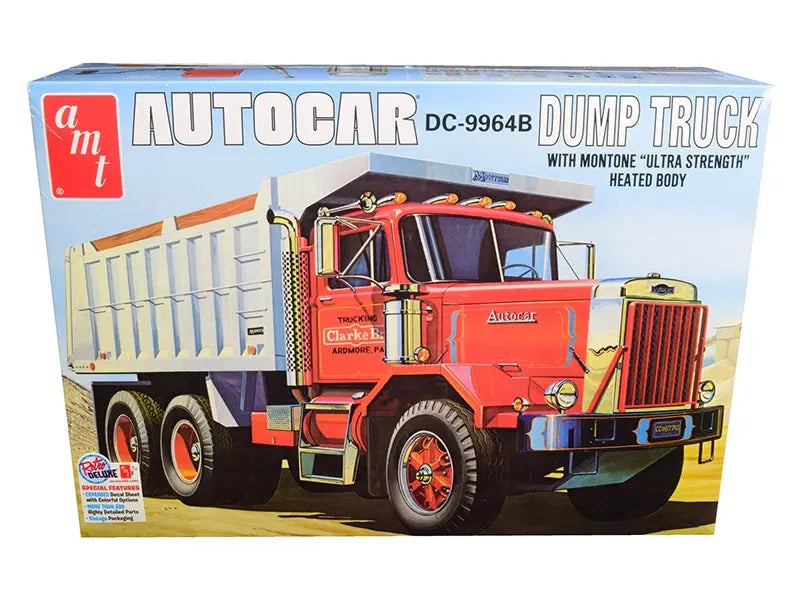 Skill 3 Model Kit Autocar DC-9964B Dump Truck 1/25 Scale Model by AMT AMT