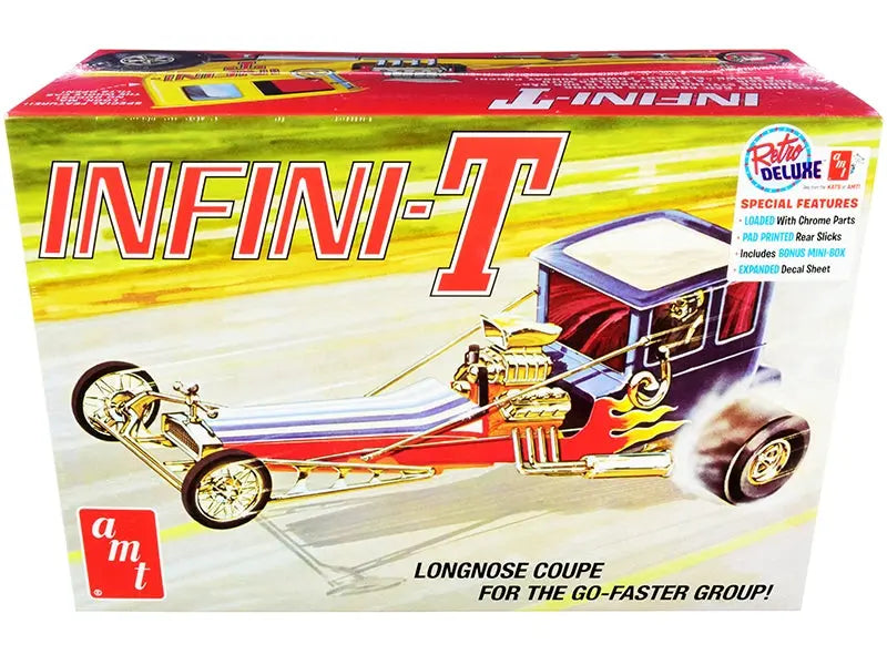 Skill 2 Model Kit Infini-T Custom Dragster 1/25 Scale Model by AMT AMT