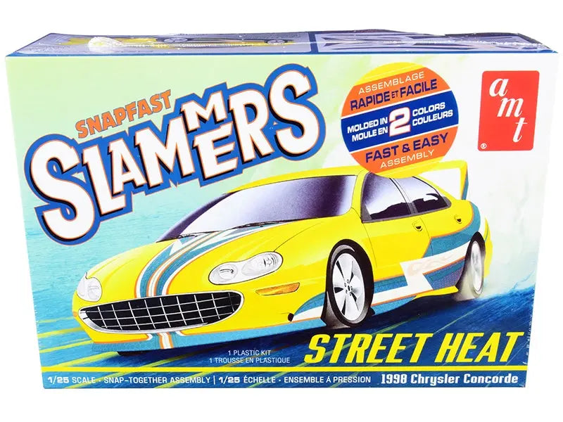 Skill 1 Snap Model Kit 1998 Chrysler Concorde Street Heat "Slammers" 1/25 Scale Model by AMT AMT