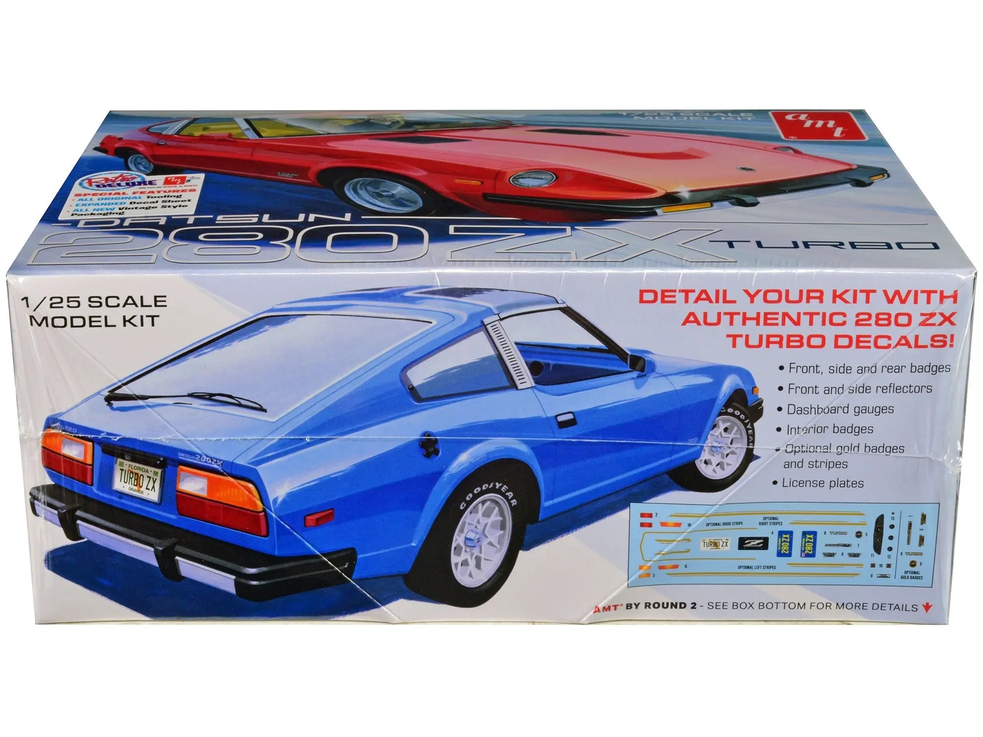 Skill 2 Model Kit Datsun 280ZX Turbo 1/25 Scale Model by AMT AMT