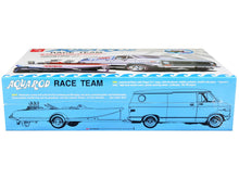 Load image into Gallery viewer, Skill 2 Model Kit Chevrolet Custom Van with Drag/Ski Boat and Trailer &quot;Aqua Rod Race Team&quot; 1/25 Scale Model by AMT AMT
