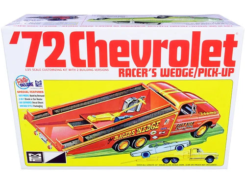 Skill 2 Model Kit 1972 Chevrolet Pickup Truck Racer's Wedge 2-in-1 Kit 1/25 Scale Model by MPC MPC