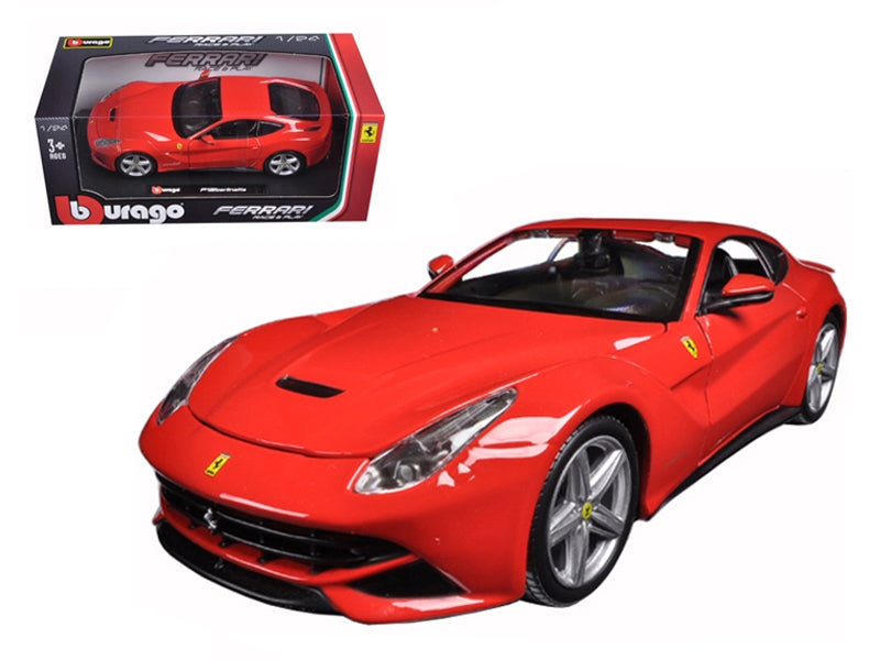 Ferrari F12 Berlinetta Red 1/24 Diecast Model Car by Bburago Bburago