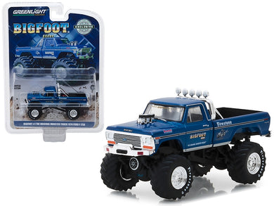 1974 Ford F-250 Monster Truck Bigfoot #1 Blue 