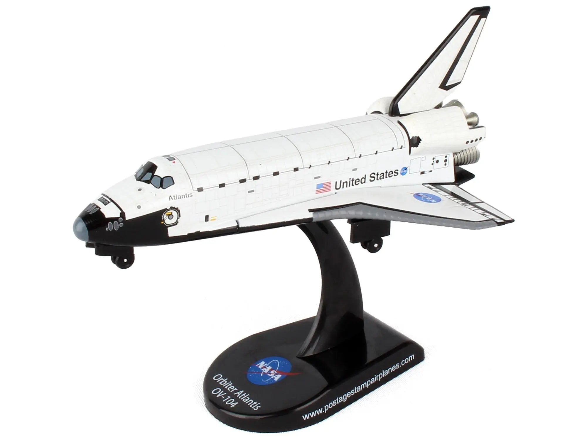 NASA Space Shuttle "Endeavour" (OV-105) "United States" 1/300 Diecast Model by Postage Stamp Postage Stamp