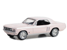 Load image into Gallery viewer, 1967 Ford Mustang Coupe &quot;She Country Special - Bill Goodro Ford Denver Colorado&quot; Bermuda Sand &quot;Hobby Exclusive&quot; Series 1/64 Diecast Model Car by Greenlight Greenlight
