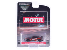 Load image into Gallery viewer, 2015 Nissan GT-R (R35) #2 &quot;MOTUL&quot; Gray with Red Graphics &quot;Hobby Exclusive&quot; Series 1/64 Diecast Model Car by Greenlight Greenlight
