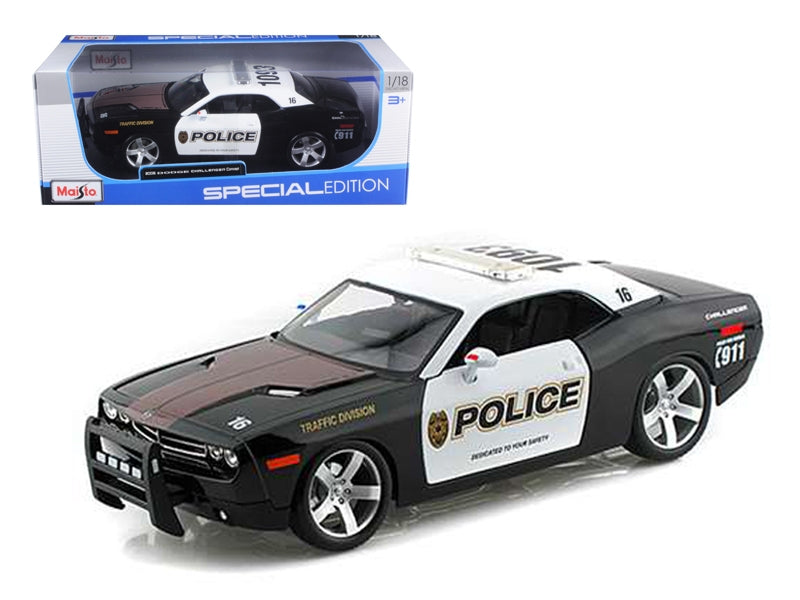 2006 Dodge Challenger Concept Police 1/18 Diecast Model Car by Maisto Maisto