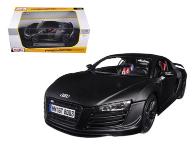 Audi R8 GT Matt Black 1/18 Diecast Model Car by Maisto Maisto