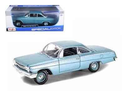 1962 Chevrolet Bel Air Turquoise 1/18 Diecast Model Car by Maisto Maisto