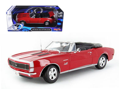 1967 Chevrolet Camaro SS 396 Convertible Red 1/18 Diecast Model Car by Maisto Maisto