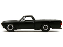 Load image into Gallery viewer, 1967 Chevrolet El Camino Matt Black &quot;Fast &amp; Furious&quot; Series 1/32 Diecast Model Car by Jada Jada
