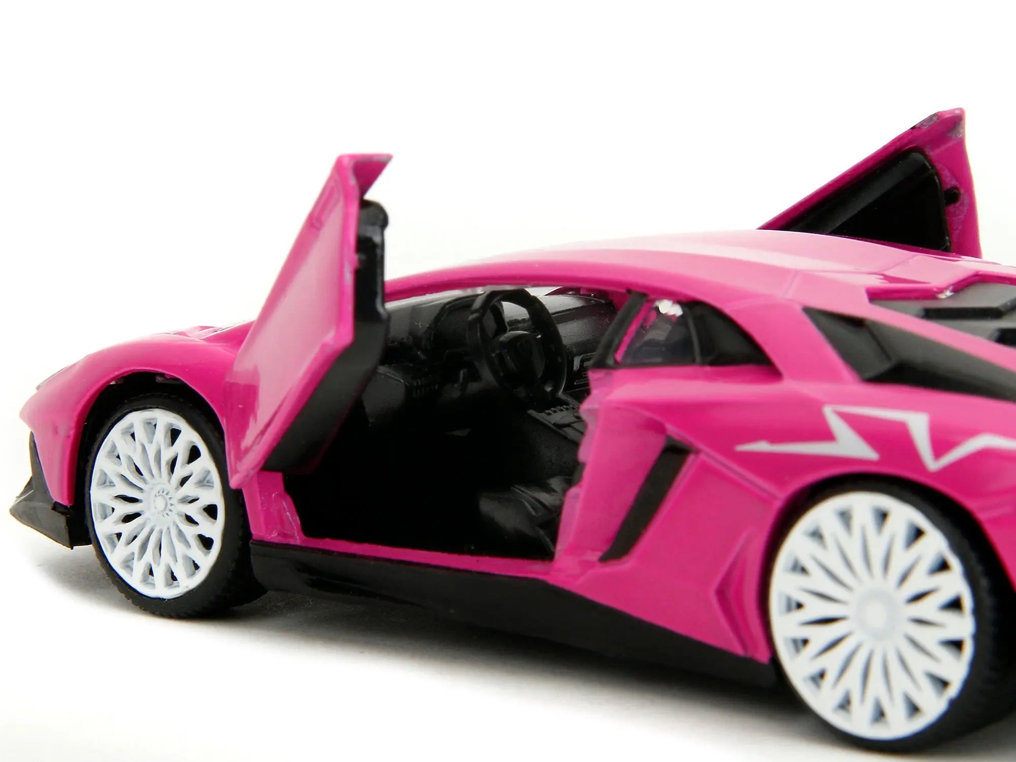 Lamborghini Aventador SV Pink "Pink Slips" Series 1/32 Diecast Model Car by Jada Jada