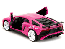 Load image into Gallery viewer, Lamborghini Aventador SV Pink &quot;Pink Slips&quot; Series 1/32 Diecast Model Car by Jada Jada
