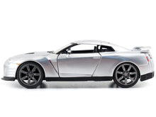 Load image into Gallery viewer, Brian&#39;s Nissan GT-R (R35) Silver Metallic &quot;Fast &amp; Furious&quot; Movie 1/32 Diecast Model Car by Jada Jada
