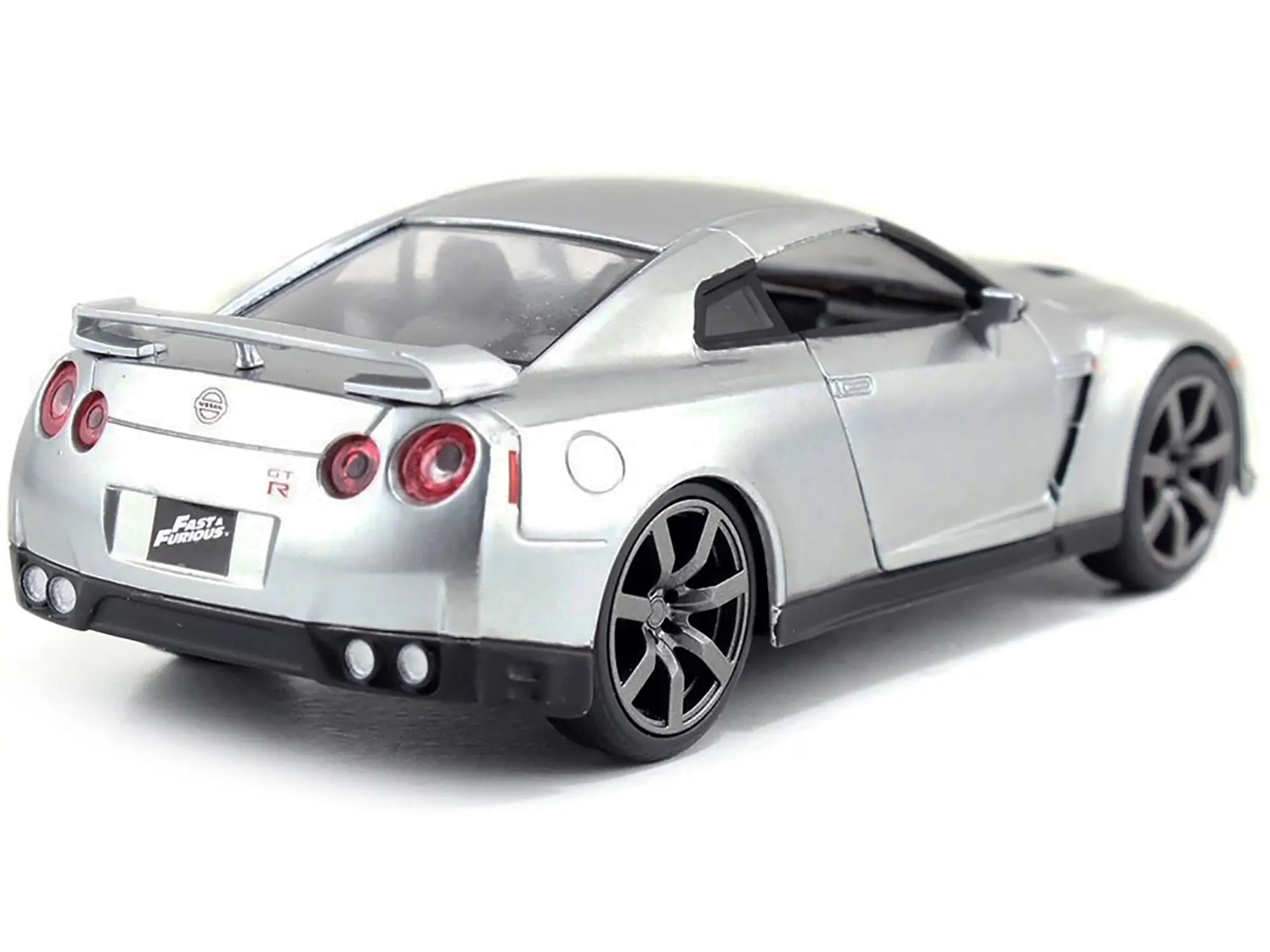 Brian's Nissan GT-R (R35) Silver Metallic "Fast & Furious" Movie 1/32 Diecast Model Car by Jada Jada
