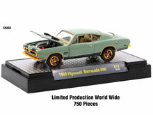 Load image into Gallery viewer, &quot;Auto-Thentics&quot; 6 piece Set Release 72 IN DISPLAY CASES Limited Edition to 9600 pieces Worldwide 1/64 Diecast Model Cars by M2 Machines M2
